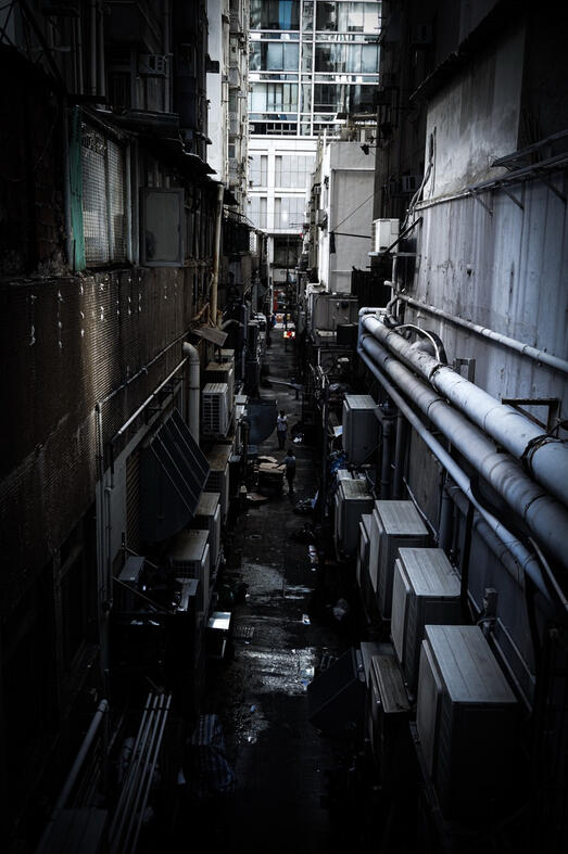 Alleyway. Hong Kong.