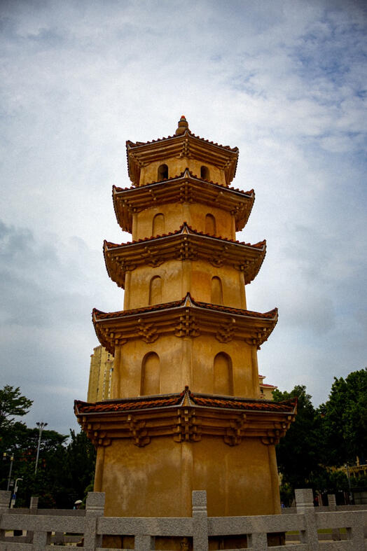 Temple. JinJiang, China.
