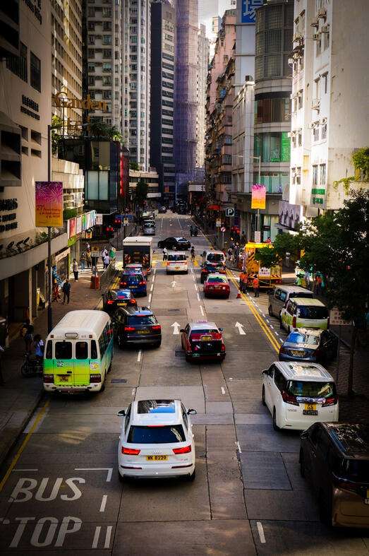 Street. Hong Kong.