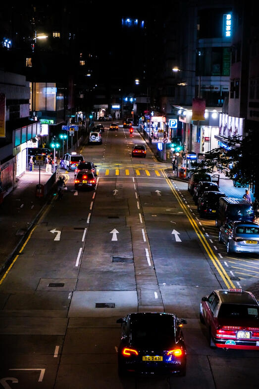 Street. Hong Kong.