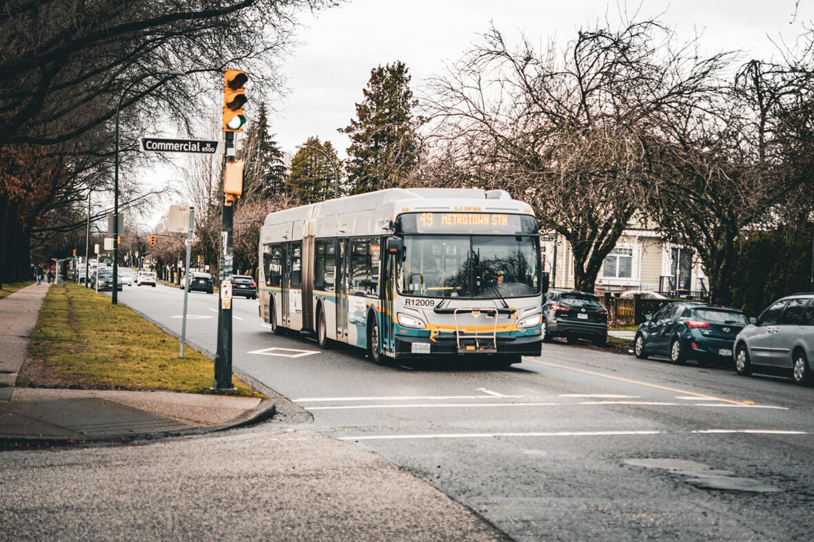 Translink Bus. Vancouver, Canada.